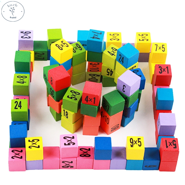 Early Math Educational Wooden Toy 1-100 Digit Cognitive 10*10 ...
