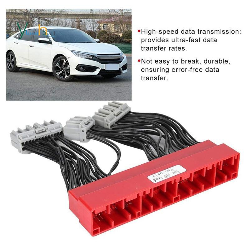 Obd แปลง ECU Harness, สําหรับ Honda Civic Acura OBD2A ถึง OBD1 Harness ECU จัมเปอร์แปลงสายไฟ