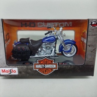 รถฮาร์เล่ย์ 1:18 1999 FLSTS Heritage Softail Springer(Harley-Davidson)[Maisto]