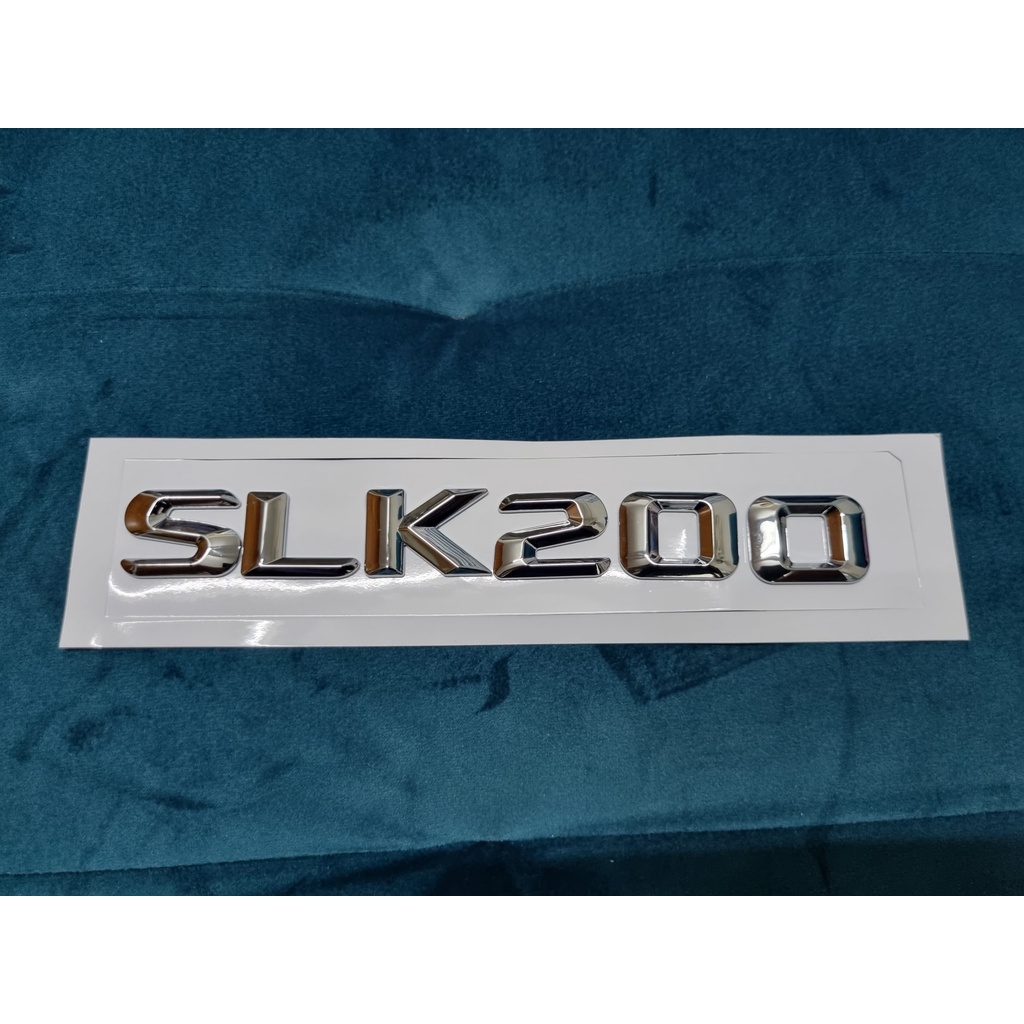 โลโก้ตัวอักษร เบนซ์ Mercedes-Benz SLK CLASS SLK200 AMG logo letter for rear