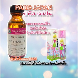 กลิ่น PARIS JAPAN (ปารีส เจแปน) หัวเชื้อน้ำหอม 100%