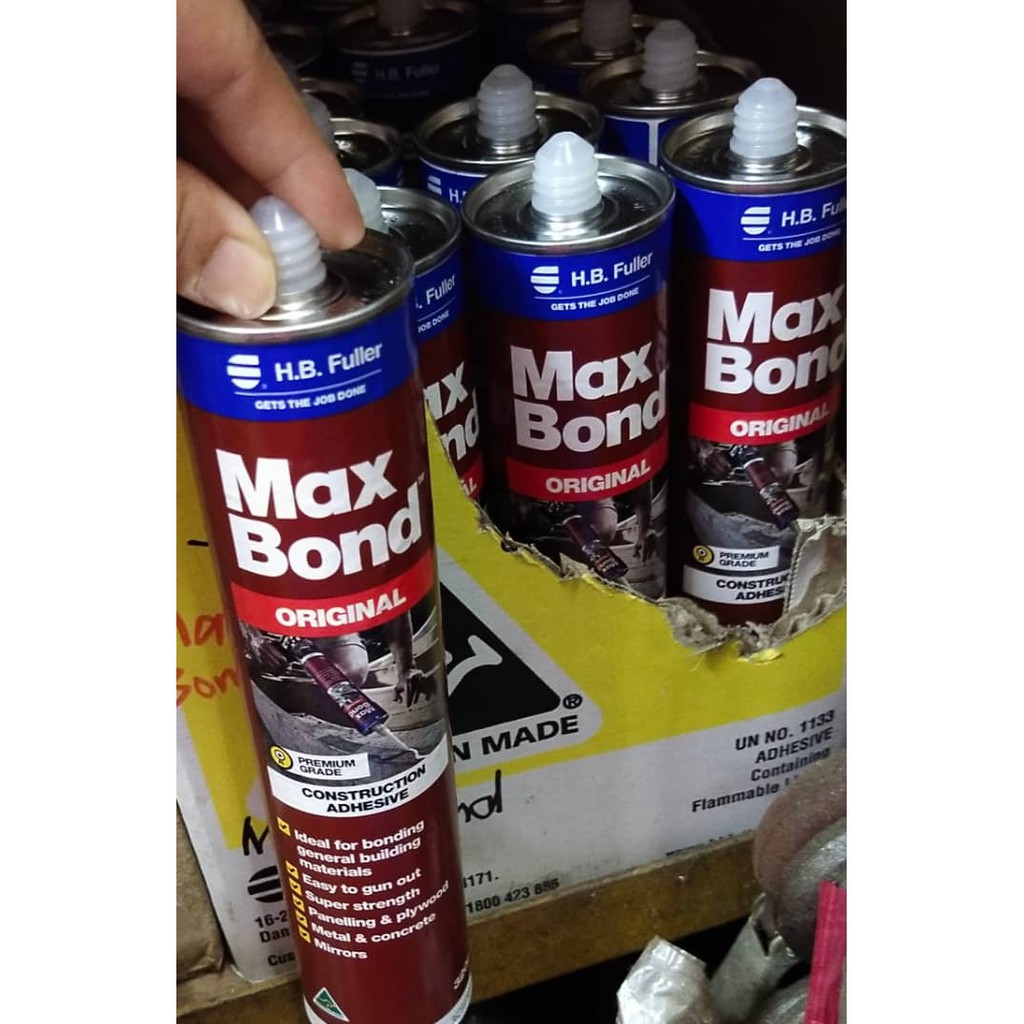 320g MAXBOND กาวก่อสร้างซิลิโคน "MAXBOND"