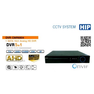 HIP CMX8204 เครื่องบันทึกภาพกล้องวงจรปิด Analog(DVR) 4 ช่อง แทนด้วย CMR6804