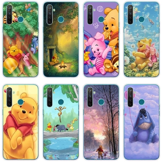 สำหรับ OPPO realme 6 pro 5 pro 5i 6i 3 c11 เคสซิลิโคน TPU แบบนิ่ม ป้องกันโทรศัพท์ ลาย winnie the pooh