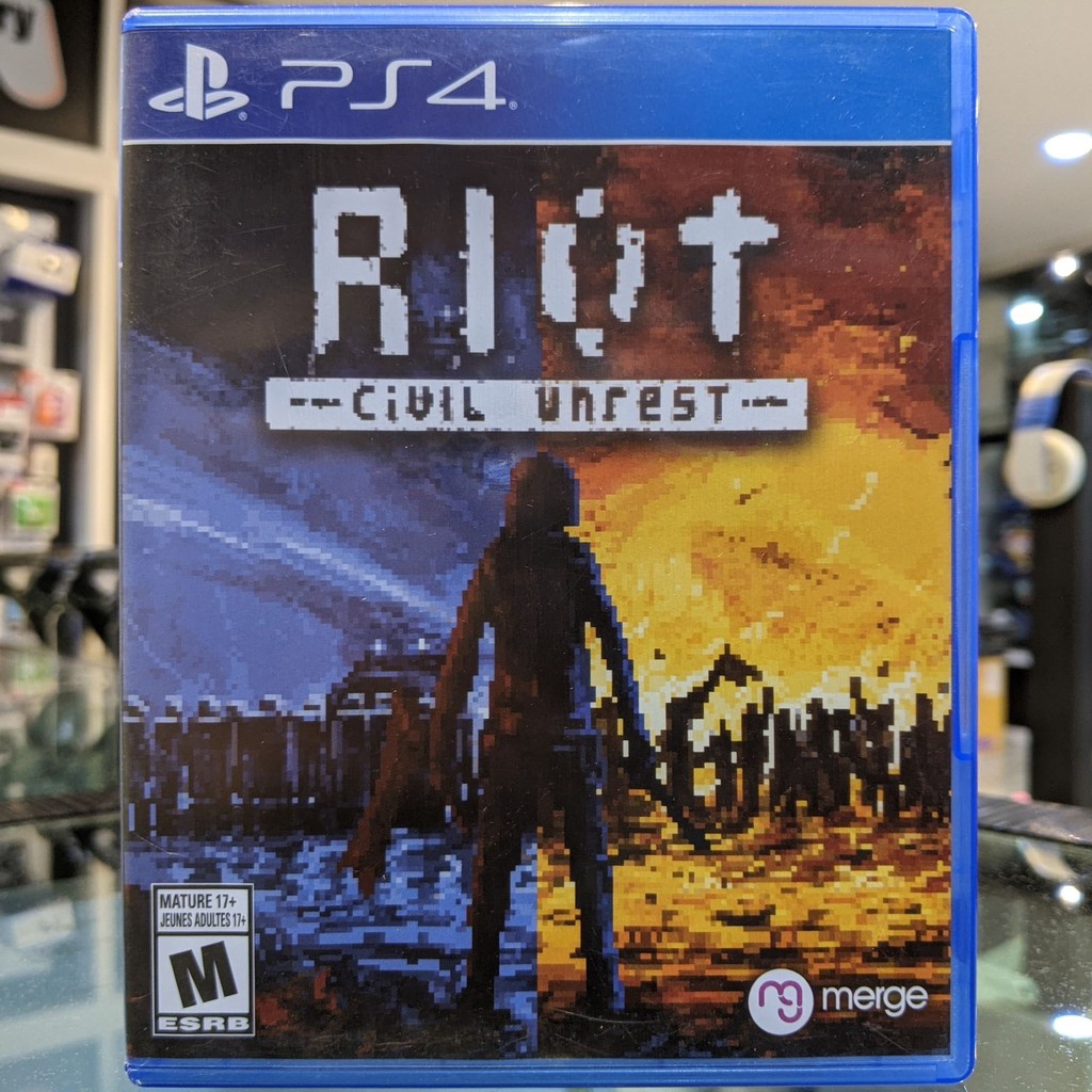 (ภาษาอังกฤษ) มือ2 PS4 Riot Civil Unrest เกมPS4 แผ่นPS4 มือสอง (เล่น2คนได้ Indy Game เกมอินดี้ เล่นกับ PS5 ได้)