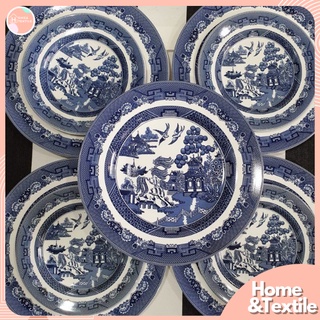 จานชามเซรามิค แก้วเซรามิค แบรนด์Johnson Brothers | Blue willow dinnerware