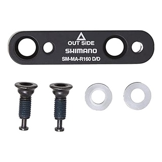 SHIMANO (SHIMANO) เมาท์อะแดปเตอร์ด้านหลัง SM-MA R160 D / D ISMMAR160DDB