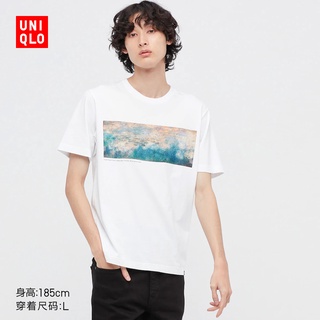 Uniqlo เสื้อยืดแขนสั้น พิมพ์ลายศิลปะ MoMA Museum of Modern สําหรับผู้ชาย และผู้หญิง 446640