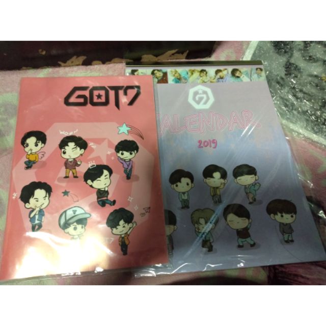 สมุดGOT7 บั้ม GOT7 สมุดมาร์ค GOT7 in star