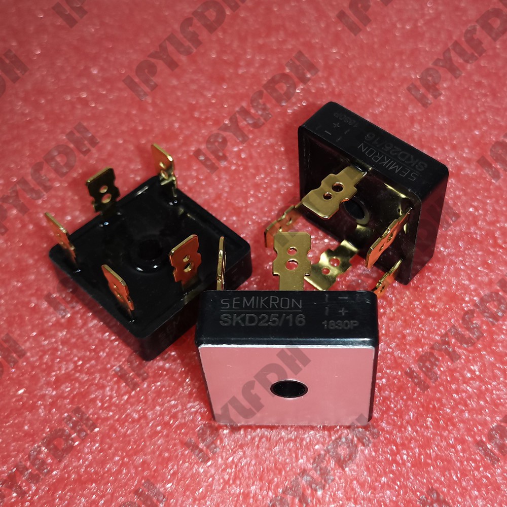 SKD25/08 SKD25/12 SKD25/14 SKD25/16 SKD 25/08 25/12 25/14 25/16 Single Phase Rectifier Bridge