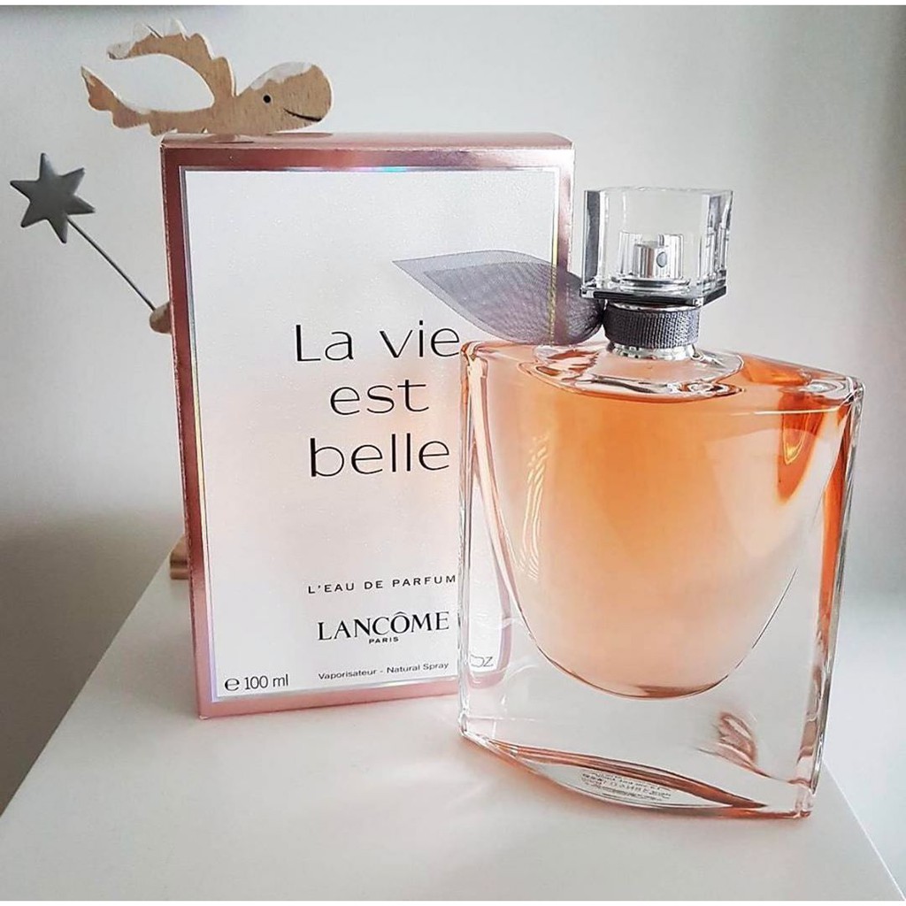 Lancome life is beautiful lady perfume edp floral aroma persistent pure and fresh quietly elegant La