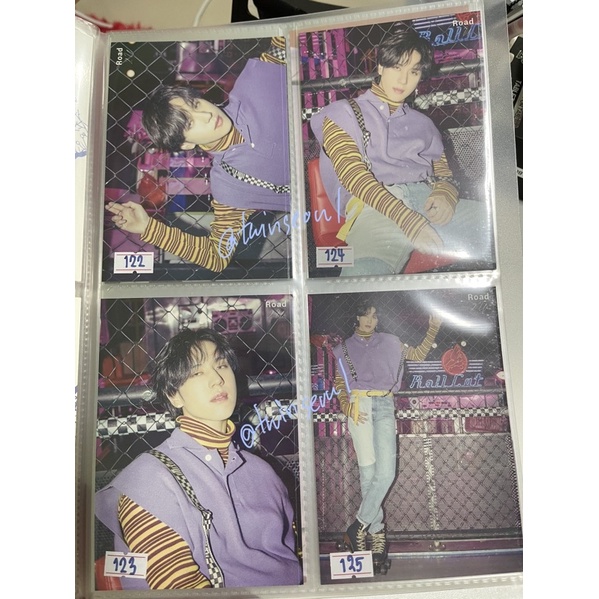 โปสการ์ด got7 yugyeom jb jinyoung focus love loop