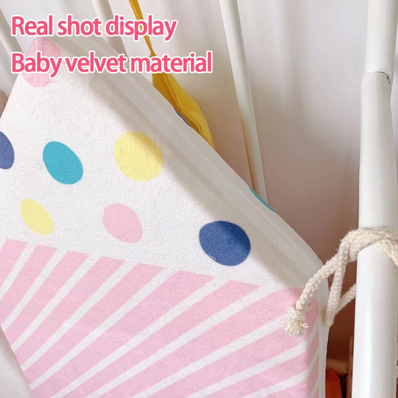 4pcs/Set Crib Bumper Newborn Baby Bed Bumper Crib Side Cushion Baby