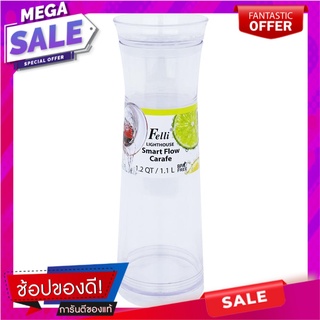 ขวดน้ำ SAN FELI FLOW CARAFE 1.1 ลิตร ภาชนะใส่น้ำและน้ำแข็ง CARAFE FELI FLOW CARAFE 1.1L