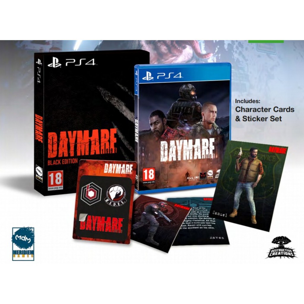 PS4 DAYMARE: 1998 [BLACK EDITION]