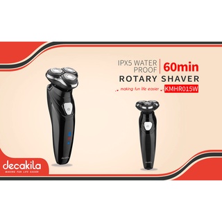 decakila รุ่น KMHR015W เครื่องโกนหนวดแบตเตอรี่ (Rotary Shaver - Rotary Shavers)