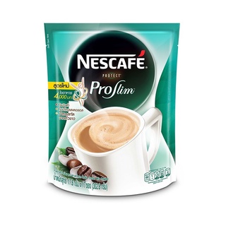 🚚สุดพิเศษ!!✅ NESCAFE เนสกาแฟ กาแฟปรุงสำเร็จชนิดผง โพรเทค โพรสลิม 17.4 กรัม  x  17 ซอง 🚚พร้อมส่ง!! 💨