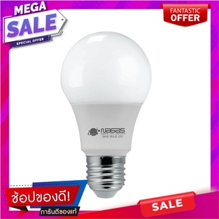 หลอด LED NAGAS SAVE BULB 9 วัตต์ WARMWHITE E27 หลอดไฟ LED LED BULB NAGAS SAVE BULB 9W E27 WARMWHITE