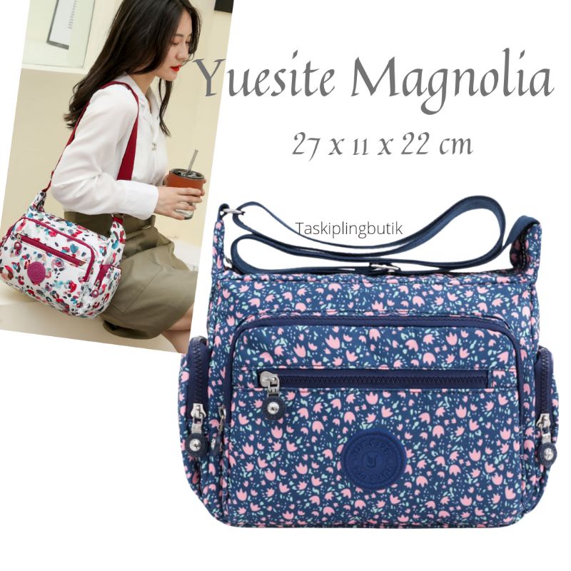 กระเป๋า YUESITE MAGNOLIA MEDIUM SELEMPANG ดั้งเดิม