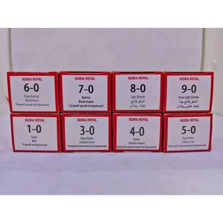 Schwarzkopf อีโกร่า รอแยล60มล(ระบุเบอร์)