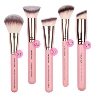แปรงแต่งหน้าด้ามชมพู MeiLinda Gatsby Rose Brush