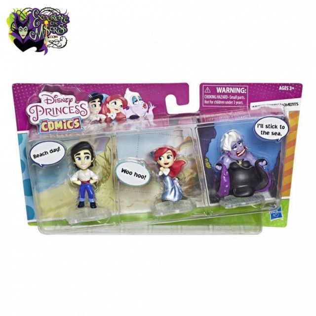 💖ของแท้ พร้อมส่งฟรี💖ของเล่น ตุ๊กตา แอเรียล ดิสนีย์ Disney Princess Comics Dolls, Ariel's Story Momen