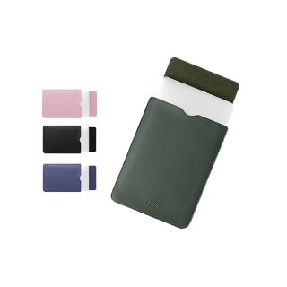 Bubm เคสหนัง PU ใส่แล็ปท็อป สําหรับ Macbook air case 13.3 นิ้ว