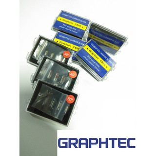 ใบมีดตัดสติ๊กเกอร์ Graphtec (กราฟเทค) 30°/45°/60°  เครื่องไดคัท มีดตัดสติกเกอร์ ใบมีด เครื่องตัดสติ๊กเกอร์