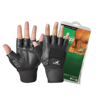 Sportland ถุงมือฟิตเนส Fitness Gloves+WristWrap GLLY (540)