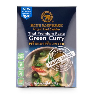 Blue Elephant Green Curry Paste พริกแกงเขียวหวาน 70  g