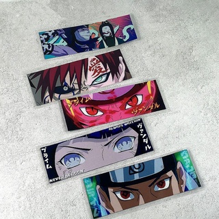 🔥Hot Sale🔥สติกเกอร์รถนารูโตะ I Gaara เขียนตาล้ออะนิเมะหมวกกันน็อคมอเตอร์ไซค์ไฟฟ้าสะท้อนแสงกันน้ำปวดสติ๊กเกอร์