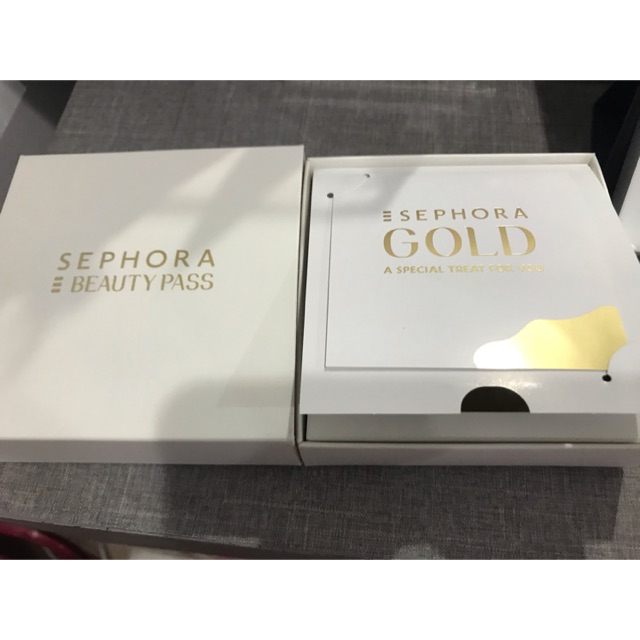 กล่อง sephora gold กล่องของขวัญ 🥴
