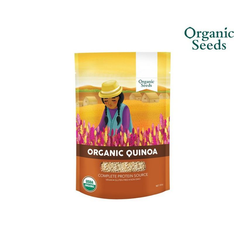 Organic Seeds เมล็ดควินัว ขนาด 350 กรัม (Superfood)