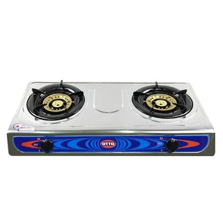 gas stove TABLE TOP GAS STOVE OTTO GS-872 Kitchen appliances Kitchen equipment เตาแก๊ส เตาแก๊สตั้งโต๊ะ 2 หัวแก๊ส OTTO GS