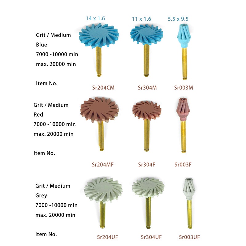 Dental Composite Polishing Diamond System RA Disc Oral Hygiene Teeth
