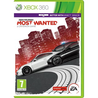 แผ่น XBOX 360 : Need For Speed Most Wanted ใช้กับเครื่องที่แปลงระบบ JTAG/RGH