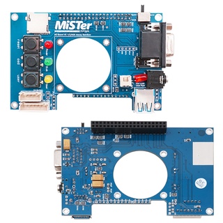 Capa ชุดบอร์ด อุปกรณ์เสริม สําหรับ Mister FPGA IO Terasic DE10-Nano FPGA Board 3 5 มม.