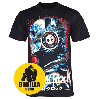 Gorilladumb เสื้อยืดลายวงดนตรี One OK Rock Japanese Rock Music สีดำ