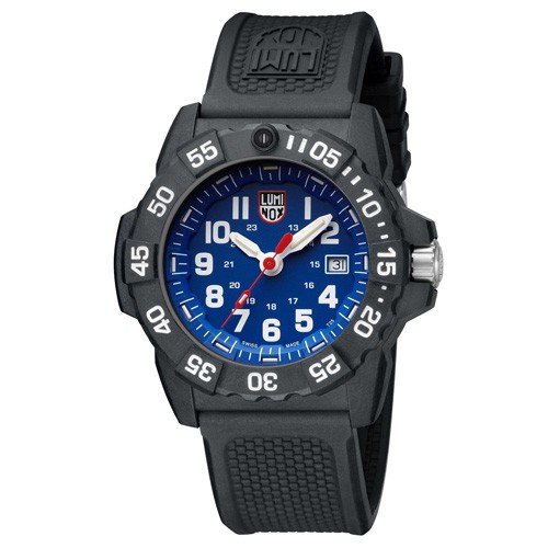 Luminox Navy seal นาฬิกาข้อมือผู้ชาย สายเรซิ่น สีดำ รุ่น XS.3503