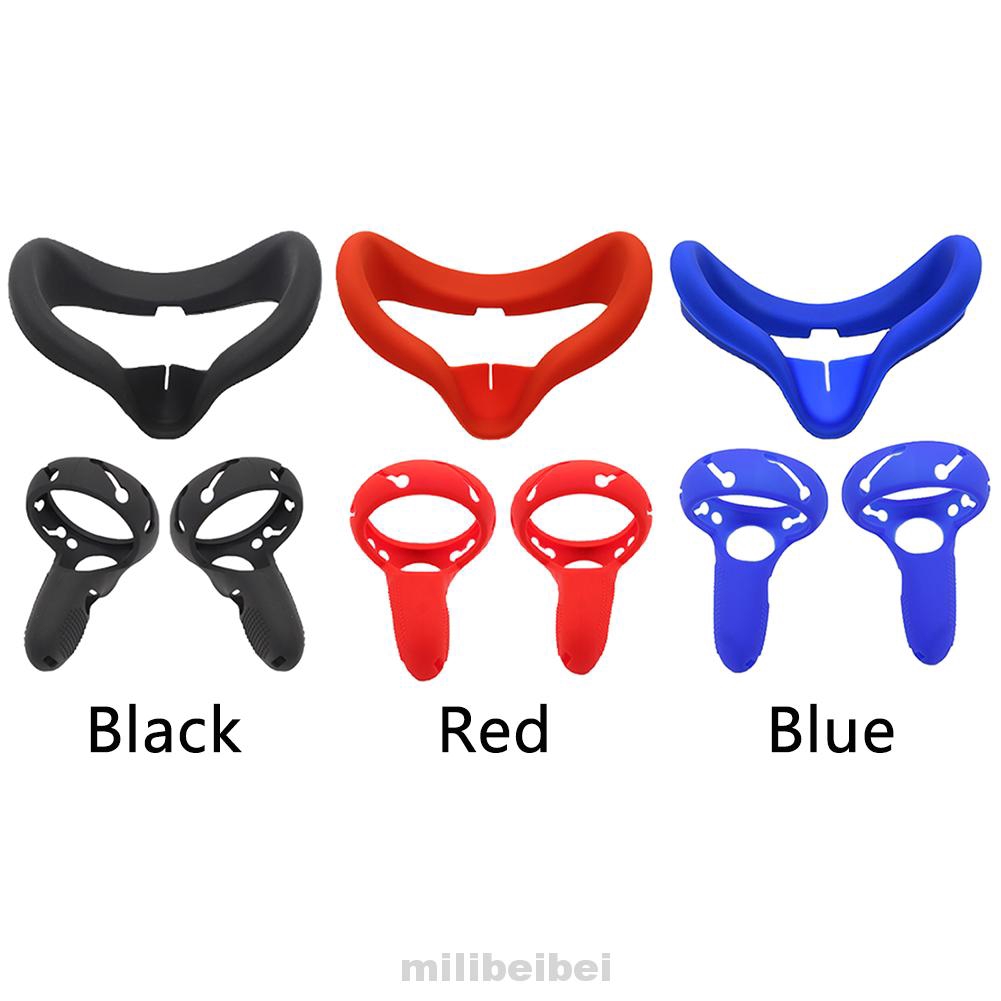3pcs/set Controller Skin Cover Silicone Soft Sweatproof VR Accessories ...
