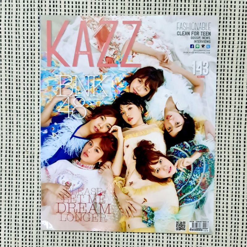 นิตยสาร KAZZ BNK48 เล่มที่143