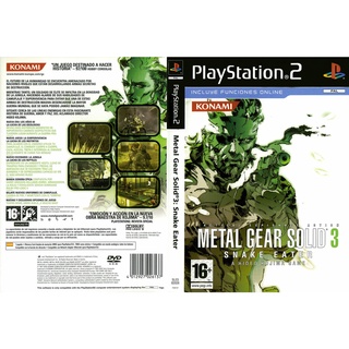 แผ่นเกมส์ PS2 Metal Gear Solid 3 - Snake Eater    คุณภาพ ส่งไว (DVD)