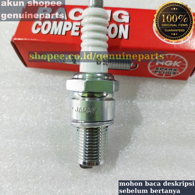NGK B9EG RACING COMPETITION. 2-STROK LONG THREAD SPARK PLUG COLD SPARK PLUG FOR RACING DRAG RACE NGK