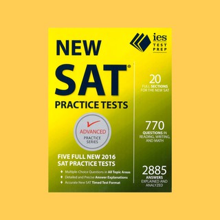 หนังสือสุด Sat practice tests by IES ส่งฟรี