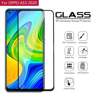 ฟิล์มกระจกนิรภัย OPPO A53 2020 Tempered Glass 9H Full Coverage Full Glue Anti-Explosion Hard Film HD Transparent Screen Protector