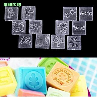 Acrylic Handmade Soap Stamping Mold DIY Soap Mold