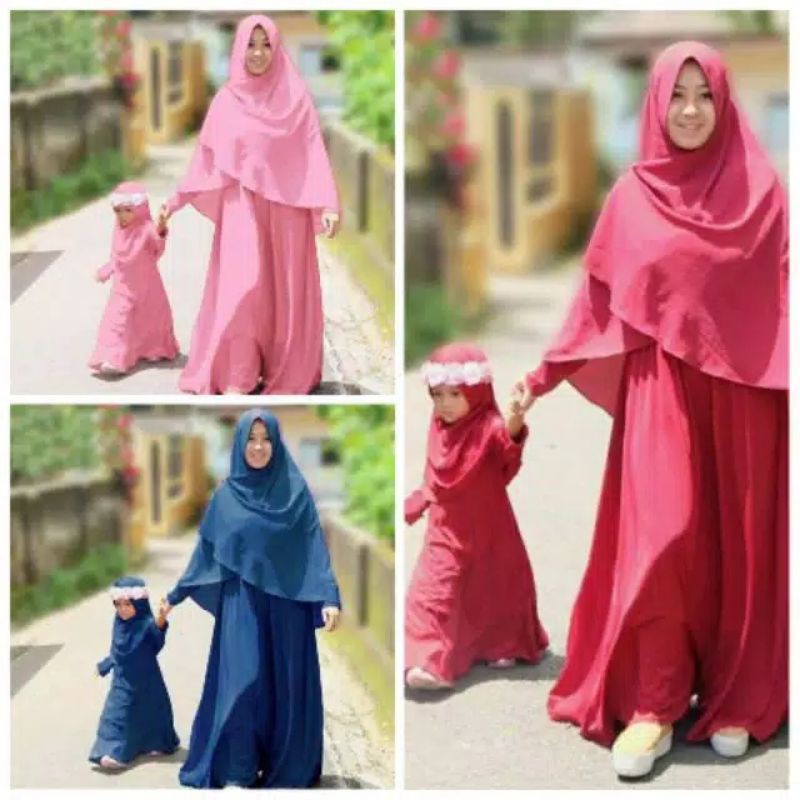 คู่กามิส mom kids Mk Hijab Casilla