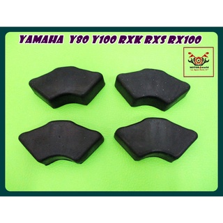 YAMAHA Y80 Y100 RXK RXS RX100 ABSORBER REAR WHEEL HUB SET (4 PCS.) // ยางกันกระชาก ยางดุมหลัง (4 ชิ้น) สินค้าคุณภาพดี