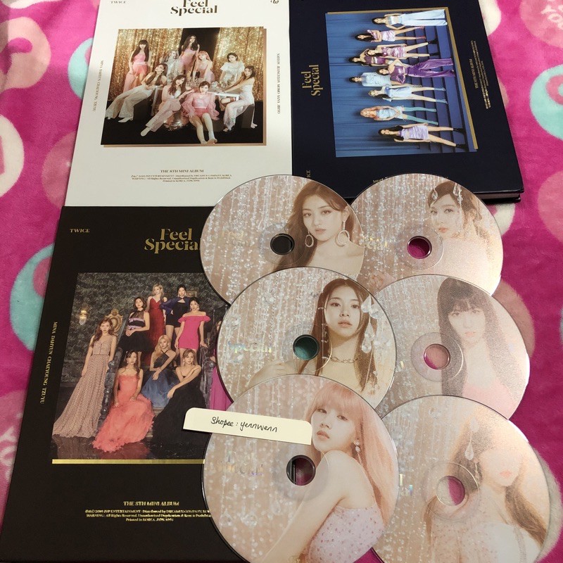 TWICE The 8th Mini Album Feel Special Official Album ไม่ปิดผนึก Sana Mina Momo Nayeon Chaeyoung Jihy