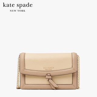 KATE SPADE NEW YORK KNOTT COLORBLOCKED FLAP CROSSBODY K6648 กระเป๋าสะพายข้าง